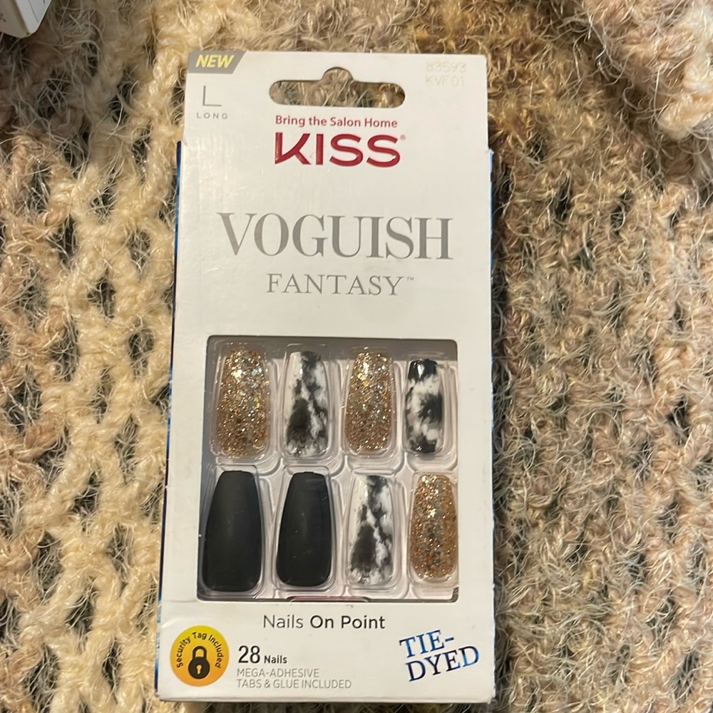 Kiss Tie Dyed Nails
